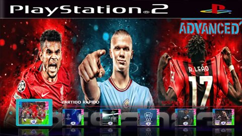 NOVO ! PES 2023 PS2 ADVANCED LANÇAMENTO EDITOR LETO PLAYSTATION 2