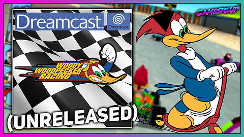 WOODY WOODPECKER RACING FOR SEGA DREAMCAST | UNRELEASED