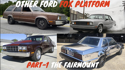 Other Fox Flatform/Chassis The Ford Fairmount Part - 1