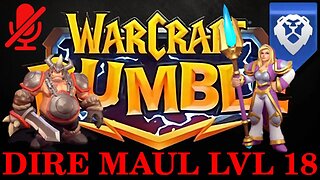 WarCraft Rumble - Dire Maul LvL 18 - Jaina Proudmoore