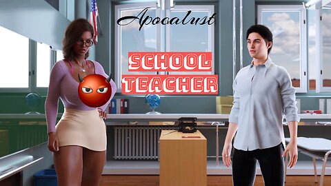 Apocalust v0.06 Part 3 Gameplay - Teacher Loves me