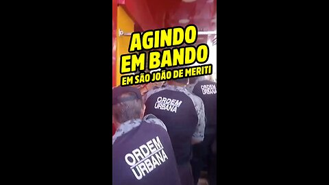 Ordem Urbana apanha da população em São João de Meriti