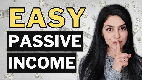 5 EASY Passive Income IDEAS for Beginners