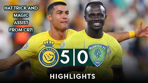 Ronaldo Scores Hat-Trick Today - Highlights & Goals 2023 HD cr7