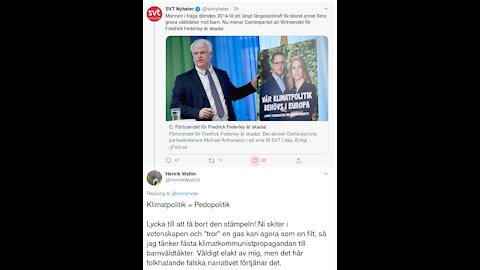 Pedofil-klimat. MP gillar överåriga barn. Solexplosion. Masker&vaccin vs ivermectin. Trump&SocMedia