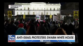 Dangerous Anti-Israel Riots Outside White House Staff Involved