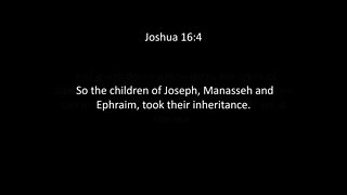 Joshua Chapter 16