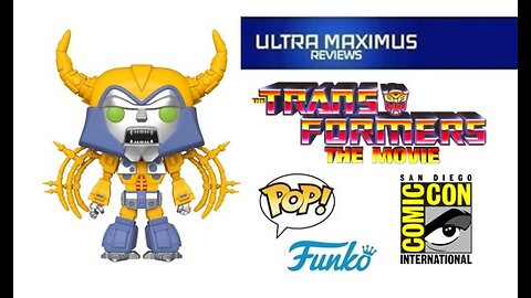 💥 Unicron | SDCC Funko POP! Exclusive 2022 | Transformers: The Movie (1986)
