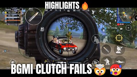 CLUTCH FAILS🥵| Raw Clips🔥