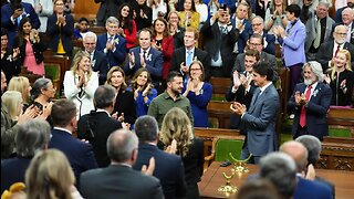 Zelensky performs in Ottawa, during his "Fighting for Democracy," worldwide tour and picks up 650M!