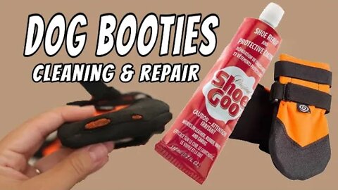 Dog Booties - Cleaning and Repairing Wear and Tear Damage Ultra Paws Dog Boots