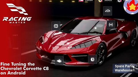 Fine Tuning the Chevrolet Corvette C8 on Android | Racing Master