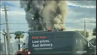 Chaos Ensues After Car Drives into Firework Shop