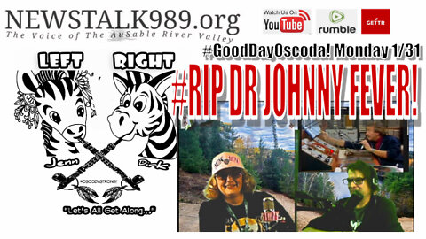 #GoodDayOSCODA! Perchville USA Week & We Lost the Greatest DJ of All Time -Dr. Johnny Fever WKRP