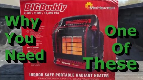 Unboxing and Testing the Mr Heater Big Buddy Indoor Safe Heater