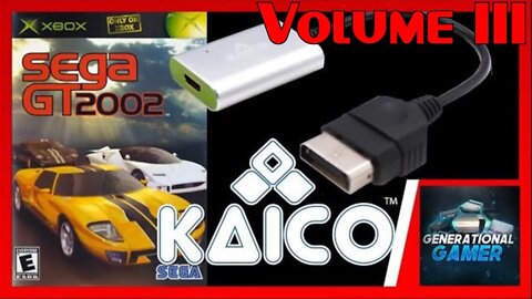 Kaico Labs Xbox HDMI Cable - Demonstration with Sega GT (Volume 3)