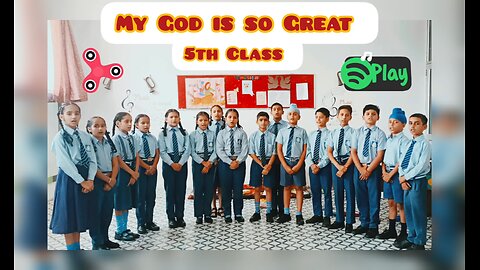 English Prayer | My God is So Great | School Prayer