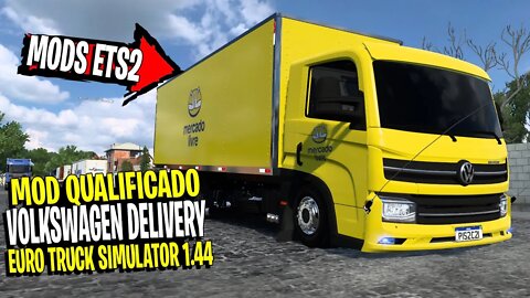 ▶️VOLKSWAGEN DELIVERY PARA EURO TRUCK SIMULATOR 2 1.44