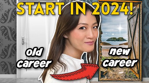 3 tips to finally start CHANGING CAREERS in 2024 | Change your career and life!