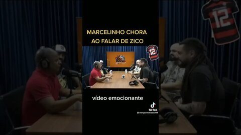 MARCELINHO CARIOCA CHORA AO FALAR SOBRE O ZICO!!!