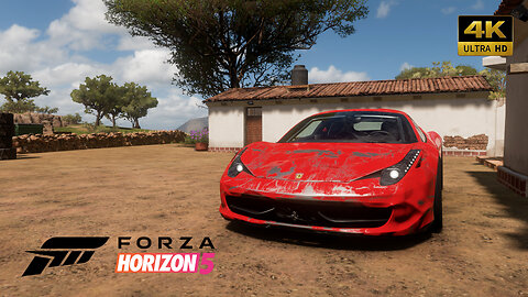 Abandon 458 Italia Ferrari in Forza Horizon 5 | CarFuryS Gaming