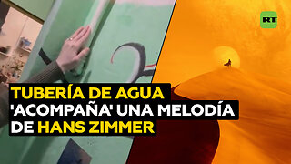 Entona una melodía al estilo de Hans Zimmer bajo el zumbido de una cañería