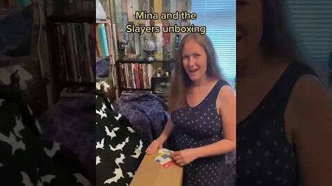 Author sees her book for the first time ~ final cover book reveal unboxing ~ vampire #shorts #books