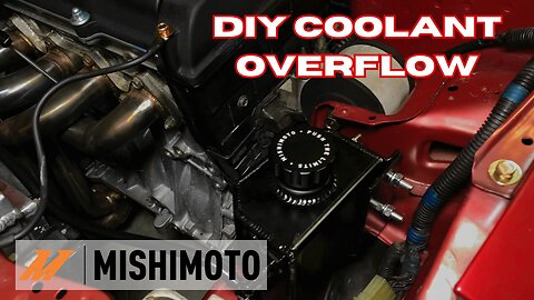 DIY Coolant overflow tank--Mishimoto universal overflow install-- How To?
