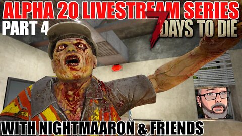 7 Days to Die Alpha 20 | Horde night, We are back | #live | Part 4 | Multiplayer