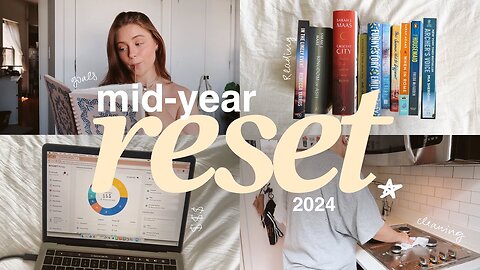 Q2 2024 RESET 🌟 deep cleaning the apartment, goals check-in, reading recap & financial review