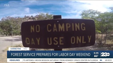 Activities available in Kern's mountains this Labor Day weekend