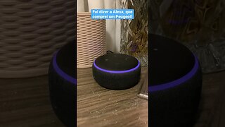 Fui dizer a Alexa, que comprei um Peugeot, e deu nisso! #alexasemlimites #alexa #echodot3 #amazon