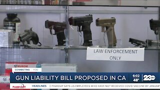 Gun liability bill proposed in CA
