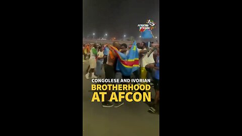 CONGOLESE AND IVORIAN BROTHERHOOD AT AFCON