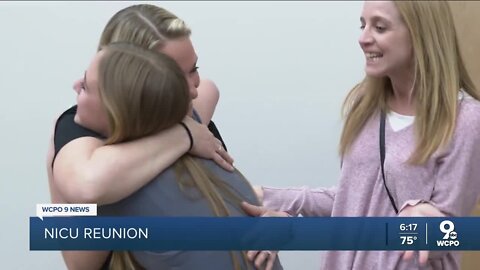 Teen returns to Cincinnati to reunite with nurse who helped save her life
