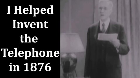 Thomas Watson Explains the 1876 Invention of the Telephone: Filmed in 1931