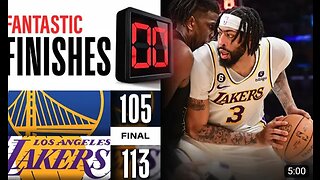 WILD ENDING Final 1:27 Warriors vs Lakers | March 5, 2023