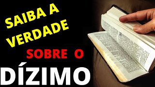 DÍZIMO NÃO E PARA NOSSOS DIAS - SÓ ASSISTA SE VOCÊ QUER SABER A VERDADE SOBRE DAR DÍZIMO NA IGREJA