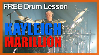 ★ Kayleigh (Marillion) ★ FREE Video Drum Lesson | How To Play SONG (Ian Mosley)