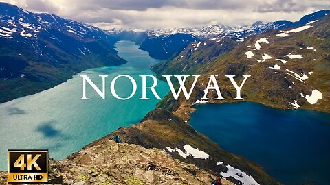 Norway 4K - Scenic Relaxation Film with Calming Music | Nature Documentary