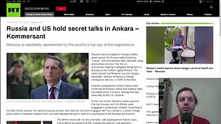 Russia and US hold secret talks in Ankara...initiated by US