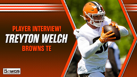 EXCLUSIVE! Meet Treyton Welch - Browns TE | Cleveland Browns Podcast