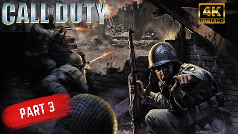 CALL of DUTY (2003): Sainte-Mère-Église - Gameplay Walkthrough (NO COMMENTARY)