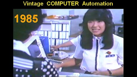 Vintage Computer Automation film 1985, Educational, NCR Decision Mate PC