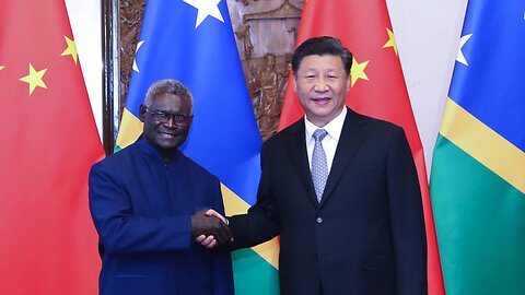 People celebrate opening of Solomon Islands Embassy in China