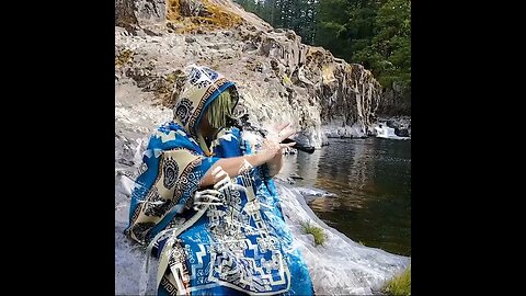 Native American Crow Flute by the Sacred River with Paul White Gold Eagle in Washington
