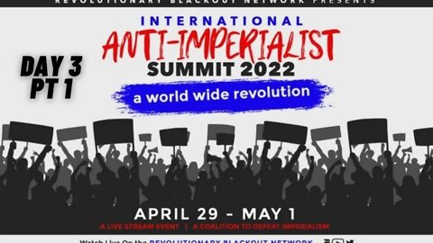 Anti Imperialist Summit Day 3 - Dr. Gerald Horne, Dr. Vijay Prashad, Israel/Palestine
