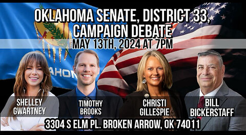 An Intentional Special: "OK State SD33 Campaign Debate"
