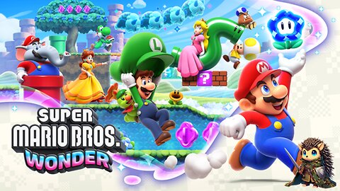 Shining Falls, Fungi Mines, and Standees 100% Complete! - Super Mario Bros Wonder BLIND [13]