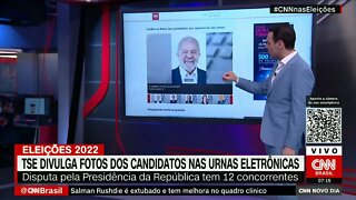 TSE divulga fotos dos candidatos à Presidência que serão exibidas nas urnas; veja | @SHORTS CNN